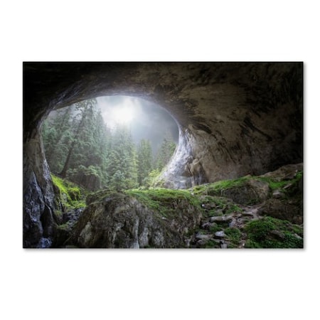 Trademark Fine Art Esmee Prexus 'Peek To Heaven' Canvas Art, 16x24 1X00269-C1624GG